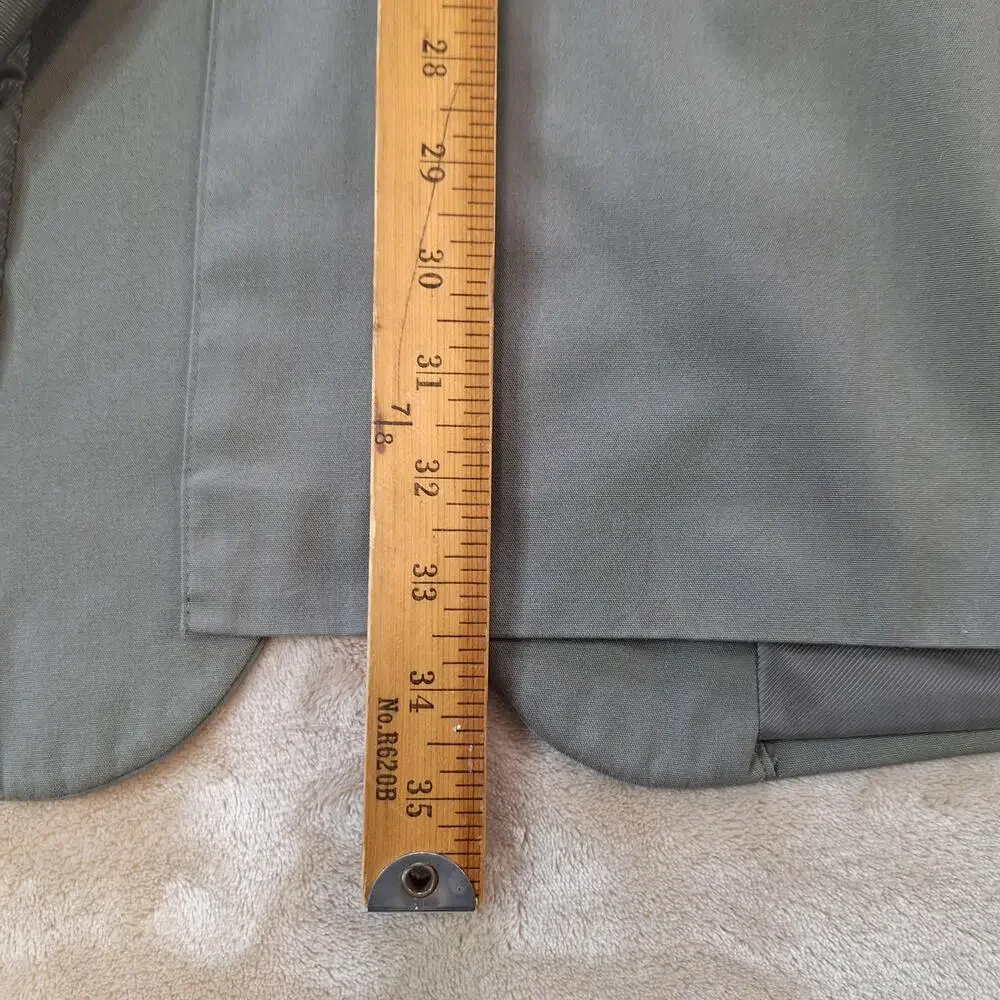 Jos A Bank Sport Coat Mens 46 Long Green Solid Single Vent 2 Button Jacket